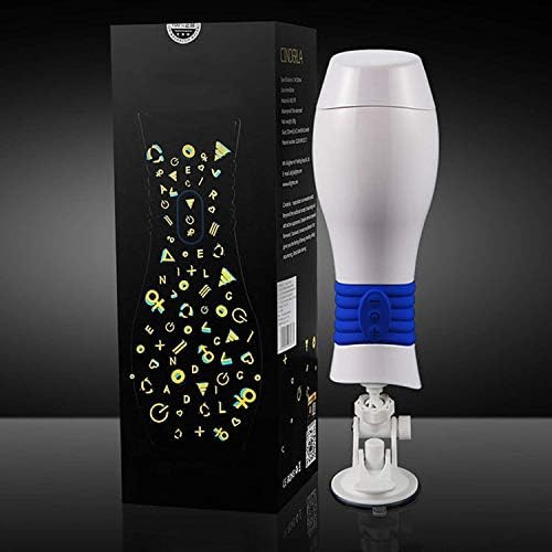 Sex Toys Handsfree Sucking Bowling Type Vibrating Aircraft Cup Male Masturbation Cup Gay Sex Products for Men,with Box