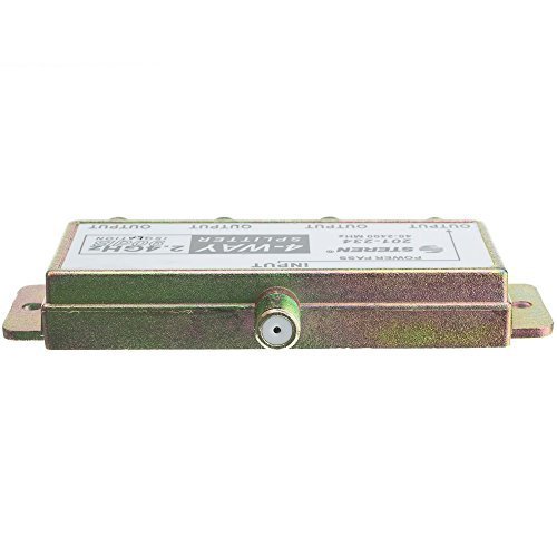PCT Four Port (4 output) Indoor/Outdoor High Performance 5-1000 MHz Cable TV HDTV Coaxial Digital Signal Splitter (NGNII-4S) - Thumbnail 2