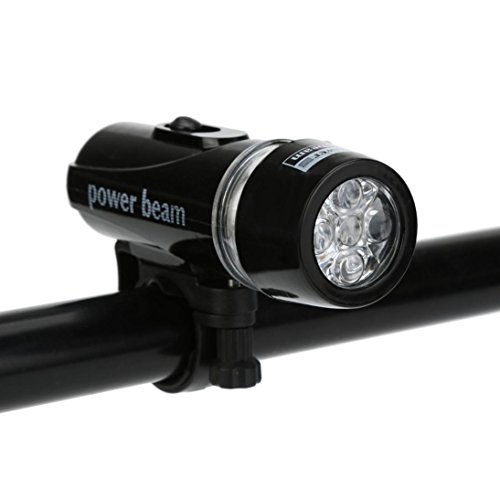Dartphew Bike Accessories,Outdoor Durable Portable Super Bright LED Bicycle Light Night Ride Safe Cycling Waterproof Light 3 Modes For Outdoor Hiking Camping Hunting Fishing Cycling Running (Black)