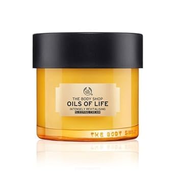 The Body Shop Oils of Life Intensely Revitalising SLEEPING CREAM 80ml With 3 PRECIOUS SEED OILS
