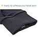 Browint Silk Glove Liners for Cold Weather Black Unisex Thermal Silk Gloves S M L XL XXL