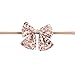Subesty Soft Nylon Headband Bows For Toddler Baby Girls Infant Newborn Set Of 10