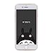 iPhone 7 Plus Case, MC Fashion Ultra Thin Embossed Printing Cute Totoro Pattern Clear Transparent TPU Rubber Flexible Slim Skin Soft Case for Apple iPhone 7 Plus (2016) (Totoro)