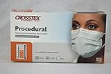Crosstex International GCPBL Crosstex Procedure Earloop Blue 50/Bx