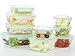Kinetic 55041 Food Storage, 18-Piece, Clear