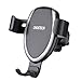 CHOETECH Wireless Car Charger, Gravity Air Vent Phone Holder Fast Wireless Charging Car Mount Compatible with iPhone Xs MAX/XS/XR/X/8/8+, 10W Fast Charge Samsung Galaxy S10/S10+/S9/S9+/S8/S8+