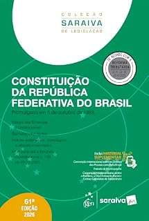 Livro Constituição da República Federativa do Brasil - Coleção Saraiva de Legislação - 61ª Edição 2026