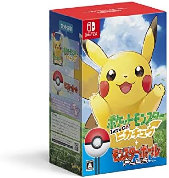 Amazon.com: Pokémon Let's Go! Eevee + Poké Ball Plus Set - Switch