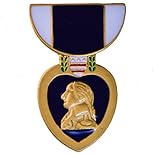 US Military Purple Heart replica 1 inch hat or lapel pin HON14754