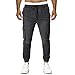 Men’s Sport Jogger Track Pants – Men Athletic Cargo Workout Running Sweatpants – Multi-Pocket Athletic Trousersthumb 2