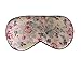 Maxfeel Feel 100% Pure Silk Eye Mask Sleep Eye Mask Eye Cover Eyeshade Sleeping Eye Mask Floral Colors (#33)