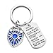JRXOO Police Keychain Police To Be Gift Police Officer Keychain Graduation Gift For Police Student Policeman Keychain