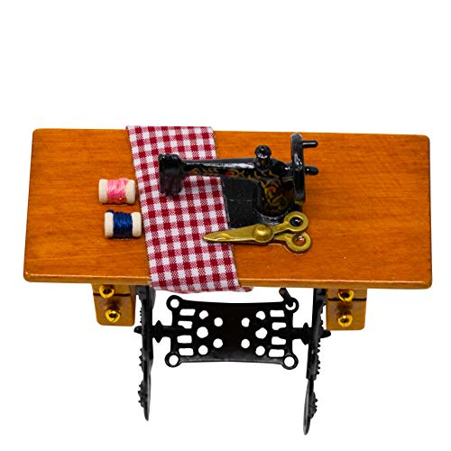 image for American Heritage Industries Dollhouse Sewing Machine- 1:12 Dollhouse 
