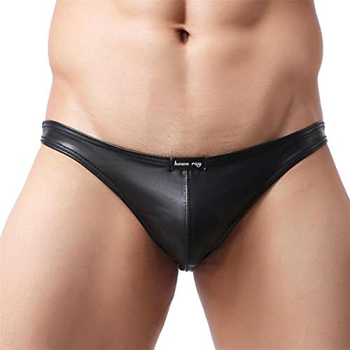 Hot Sale!Simayixx Men's Sexy Thong G-String T-Back Underwear Low Rise Pouch Jockstrap (XL, Black)
