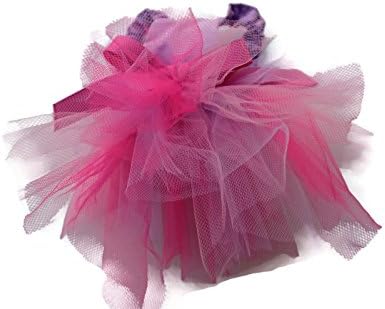 Pampered Poultry Tulle Tutu, Standard Hen Size - For the Fashionable Chicken (Large, Purple/Pink)