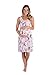 2 in 1 Baby Be Mine Maternity Nursing Nightgown Nightdress Hospital Bag Must Have, Pregnancy Breastfeeding (Medium, Amelia)