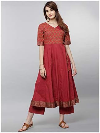 Designer Kurta Kurti For Women Indian Kurtis Cotton Long Printed Kurtas Anarkali Kurta