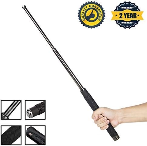 MlmirLife 26-Inch Portable Multifunctional Self Defense Pen Hammer Camping Hiking Survival Emergency Tools