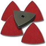 KENT 5 pcs Oscillating Scouring Buffer Kit, Fits Fein Multimaster, Bosch, Chicago, Secco