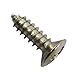 IKN 50pcs Chrome Nickel Color Pickguard Screws 3MM for FD Strat Style Guitar