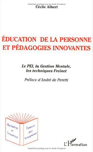 Éducation de la personne et pédagogies innovantes