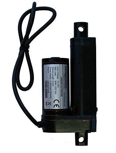 UPC 617209854671, 2 Inch 2&quot; Stroke Linear Actuator 12 Volt 12V 225 Pounds lbs Maximum Lift