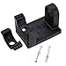 QISF Positioning Bracket Double Head Sheet Metal Nibbler Hole Saw Cutter Drill Tool Holder Table top Workbench ABS Mount