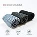 Time May Tell 3 Pairs Men Women Merino Wool Socks Thermal Lightweight Trail Dress Socks(Black,Gray,Darkgray(3 pairs),US Size 9~12)