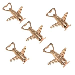 5stks Antieke Vliegtuig Flesopener voor Bruiloft Gunstenpartij Gunsten(5stks)