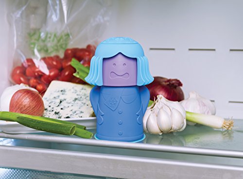 Chilly Mama Baking Soda Fridge And Freezer Odor Absorber & Freshener Holder, Blue