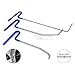 WHDZ 3Pcs Auto Body Paintless Dent Repair Tool for Hail Damage Door Dings Removal PDR Rods Tips Kit Sets