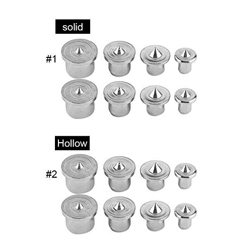 8 Pcs Wood Dowel Centers Tenon Alignment Tool Points Marker 6mm 8mm 10mm 13mm(Hollow) - Thumbnail 6