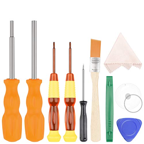 Taessv 9 pcs Professional Triwing Screwdrivers Professional Tool Kit for Nintendo NES Game Cartridge, Security Screw Driver Game Bit Set for NS Switch 3DS Wii - Thumbnail 7