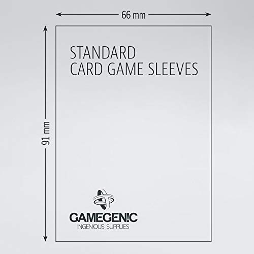 5 Packs Gamegenic Matte Board Game Sleeves 50ct Standard Card Game Size