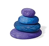 Grimm's Dream Pebbles Wooden Stacking Stones for Creative Building & Balance Games, Limited Edition