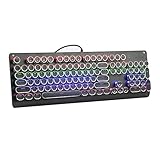 E-YOOSO K600 Retro Mechanical Gaming Keyboard 104
