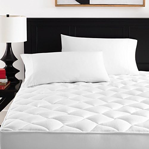 Zen Home Luxury Ultra Soft Rayon Derived from Bamboo Mattress Topper - Premium Hypoallergenic Mattress Pad - Queen