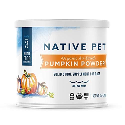 organic canned pumpkin for dogs