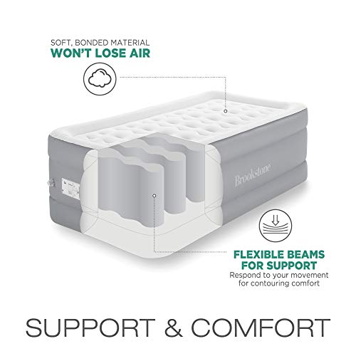 Brookstone Innovations Perfect Air Bed with Builtin Switch