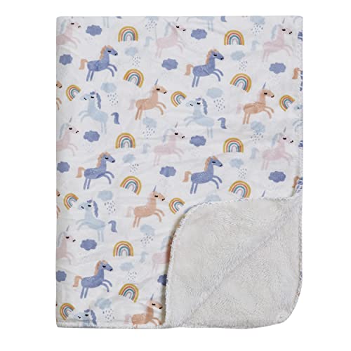 Mon Lapin Baby Blanket Super Plush Receiving Blanket for Boy or Girl