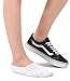 Leotruny Women's Cushion Sweat-absorbent Breathable Soft Athletic No Show Socks (White, Women shoe size:7-11)