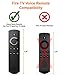 Fire TV Remote Case SIKAI Shockproof Anti-Lost Protective Silicone Cover for 5.9'' Amazon Fire TV and Fire TV Stick Remote with Alexa Voice Skin-Friendly with Remote Loop (Glow in Dark Blue)