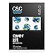 C&C by Clean & Clear Over Zit Spot Patches, With Hydrocolloid, Absorbs Fluid, Pimple Patch for Acne Prone Skin, Not Tested on Animals, 30-ct
