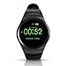 Smart Touch KW18 Smart Watch w/Touchscreen (Black) IPS Face, Bluetooth | Fitness, Daily Wear, Exercise | Pedometer, Heart Rate & Sleep Monitor, iOS & Android | Men, Women