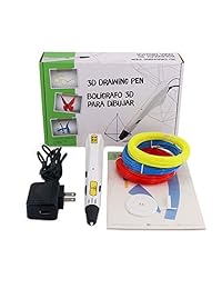 Bolígrafo de impresión 3D, bolígrafo de dibujo 3D DIY con relleno de filamento PLA multicolor de 0.069 in, seguro y fácil de usar, bolígrafos de escritura 3D para niños y adultos