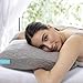 BLISSBURY SpineRight ​Adjustable Water Pillow with Ultra Soft White Cover, Bamboo and Polyester, Queen Size - ​Side​ ​Sleeper, Pregnancy, and Neck Support Pillows - Quilted, Premium, Luxurious Bedding