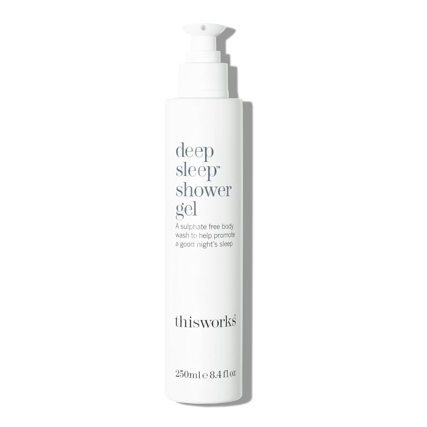 This Works Deep Sleep Shower Gel, 250 ml - Calming Body Wash with Lavender, Camomile and Vetivert Essential Oils - Sleep-Inducing Sulphate-Free Shower Gel for Men and Women