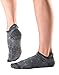 Tavi Noir Savvy Organic Knit Low Rise, No Show Grip Sock for Everyday Wear, Barre, Yoga, Pilates, Dance and Fashion