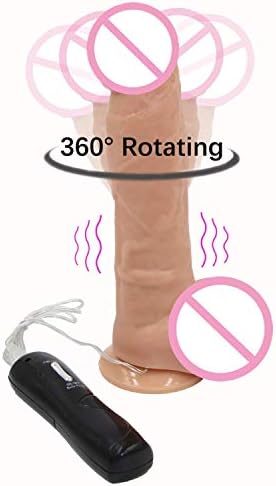 DAVS SHIRT 7.67 inch Big R-ealistic 6 Speed Rotating Vi-brator Suction Cup Sexty-Toys for Woman