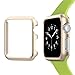 Josi Minea Apple Watch [42mm] Aluminum Protective Shell Bumper Case Cover - Premium Anti-Scratch & Shockproof Shield Guard for Apple Watch Series 3, 2 & 1-42mm [ Gold ]